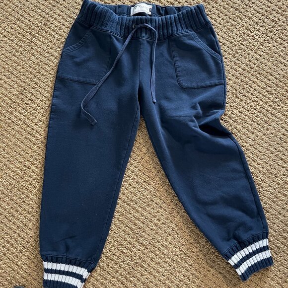 Old Navy Blue Cropped Jogger Pants - Picture 1 of 6